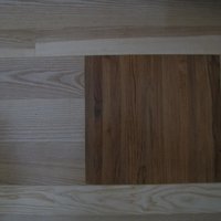 kompozycja dwoch gatunkow drewna